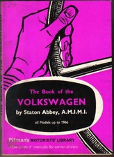 VW Volkswagen Beetle Transporter Camper Ambulance Karmann Ghia to 1966 Pitman