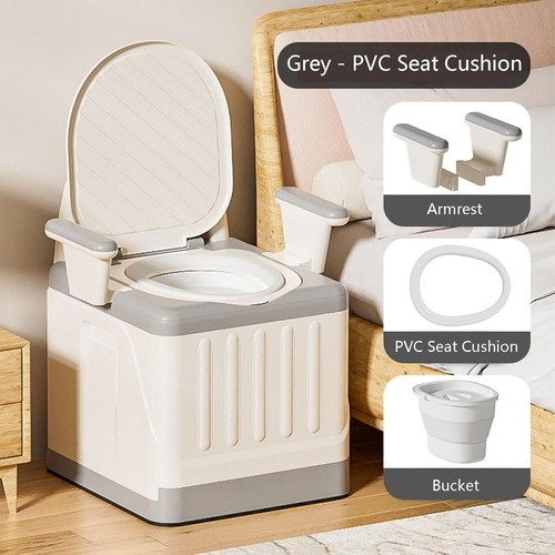 Portable bedside commode fall - bedside,