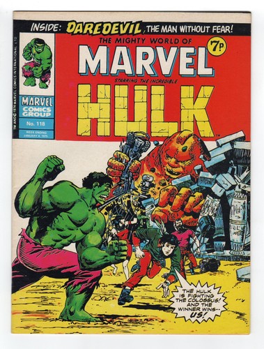1971 marvel incredible hulk - marvel,