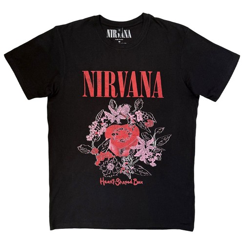 Nirvana unisex heart shaped - nirvana,