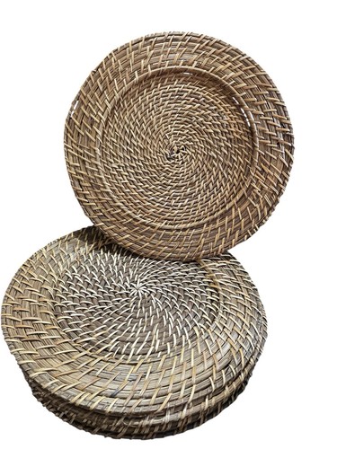 Vintage woven rattan wicker