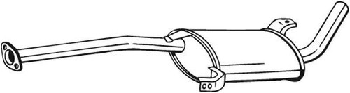 279125 centre muffler fits - 279125, for