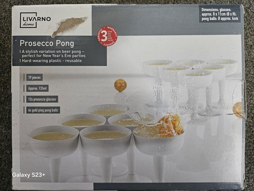 Prosecco pong party game - pong, set