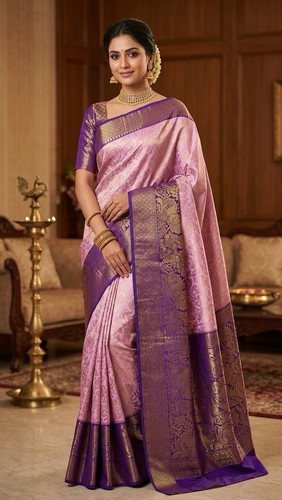 Stunning party wear saree with - party,