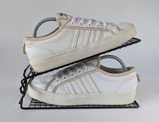 Adidas Originals Nizza Lo White Beige Trainers UK 5.5 Retro Casual Low Top BB557