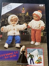 Sirdar Dressing Up For Dolls. Knitting Patterns 