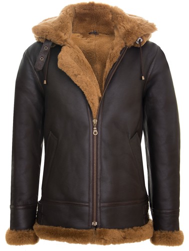 Men genuine sheepskin flying - men's,