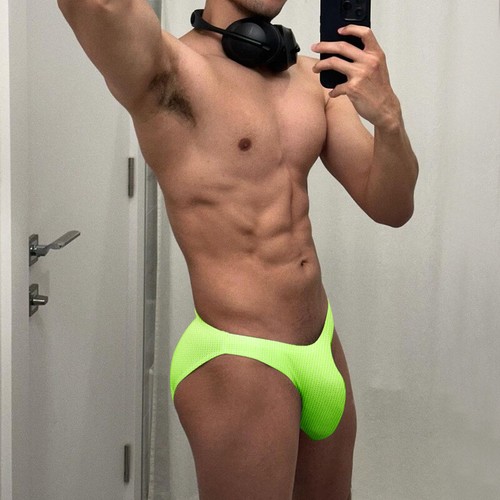 Sexy men bulge pouch - men's, tanga