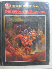 RARE MISSPRINT TSR AD&D 2.5E DMG DUNGEON MASTER GUIDE  BLACK 2160 & DRAGON HB HC