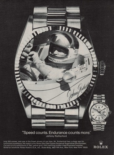 1981 vintage print rolex - 1981,