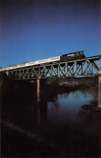 Postcard NS TripleCrown RoadRailer Staunton River Bridge Altavista Virginia