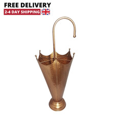 Vintage copper umbrella stand - copper,