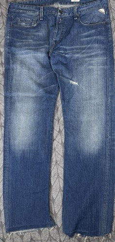 Replay janice blue straight - blue,