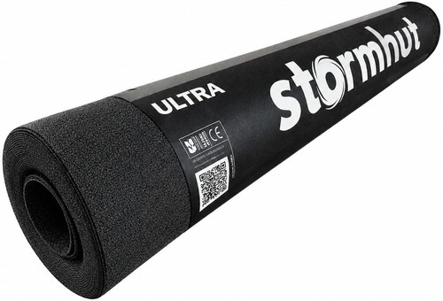 Black shed felt 10m - black,