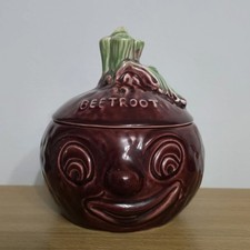 Vintage sylvac beetroot lidded - beetroot,