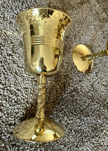 Pair beautiful brass - pair,