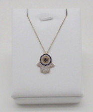 925 Silver Hamsa Hand Evil Eye