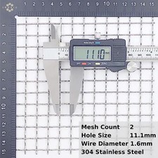 11mm hole (2 mesh) Stainless