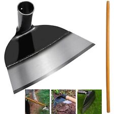 Heavy-Duty Garden Hoe 26cm Steel Hoe 1.2m Handle Durable Weeding Digging