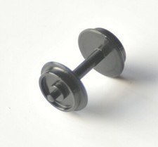 Replacement Solid Wheel/Axle for Hornby Dublo 2&3 Rail Rolling Stock
