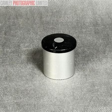 Sinar Monorail Rail End Cap in Chrome (429.11). Graded: EXC [#20085]