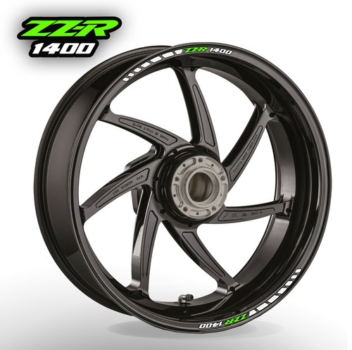 Zzr 1400 wheel rim stickers - zzr,