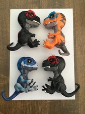 5 wowwee fingerlings 4 2017 dinosaurs plus a 2022 unicorn
