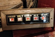 butlers and servants bell indicator box 