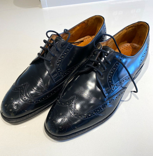 Loake black leather - loake,