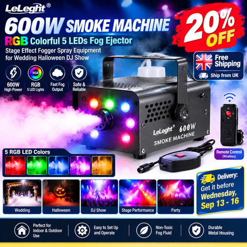 600w led rgb - machine, fog