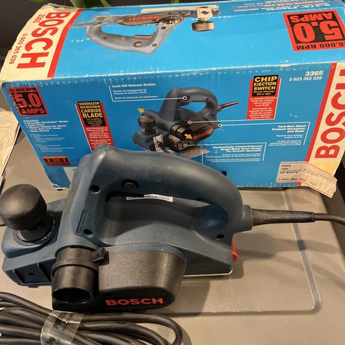 Bosch planer 3365 - 5amp,