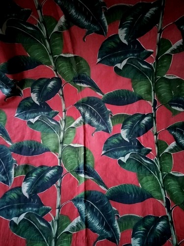 Vintage french fabric - french, 1950s