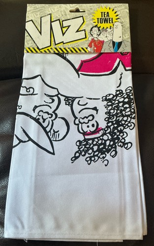Viz original tea towel brand - viz,