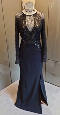 Lipsy Long Black Evening Dress