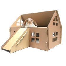 Cardboard animal house hamster - cardboard,