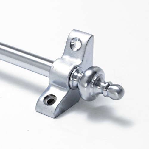 Satin chrome stair rods - x,