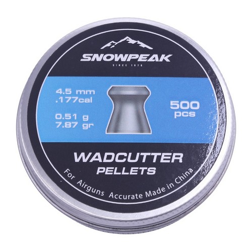 Snowpeak wadcutter flat 177 - flat, .177