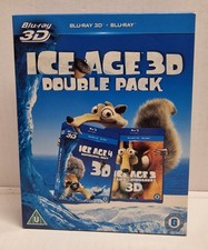 Ice Age 3D Double Pack Blu-ray DVD Set  Dawn Of The Dinosaurs/Continental Drift