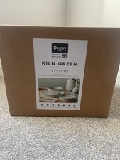 Denby Kiln Green Dinner Set