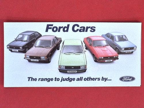 1980 ford cars - cars, brochure