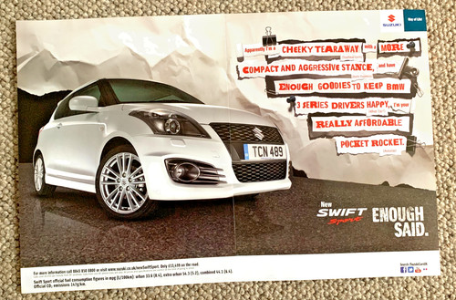 Suzuki swift sport frameable - sport,