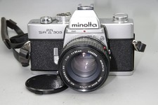Minolta SrT303 35mm SLR with
