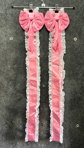 Hulakula pink satin lacy - pink,
