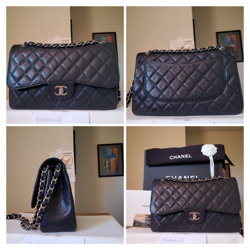 600 chanel classic black - $12,600,