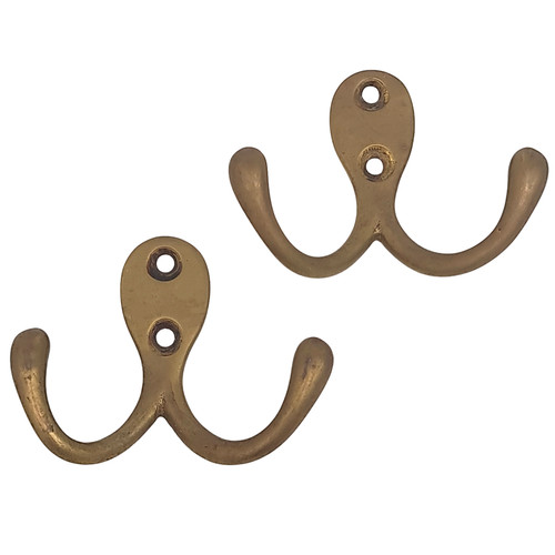 Pair antique brass - pair, coat