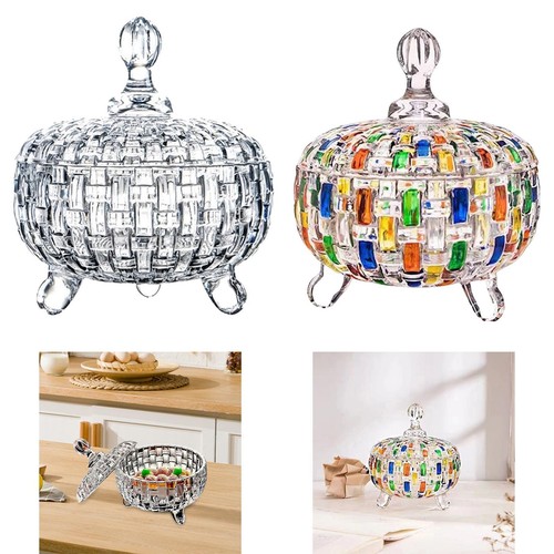 Candy jar with lid - jar, bowl