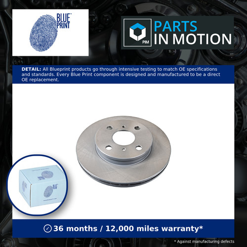 Brake discs pair vented - 2x,
