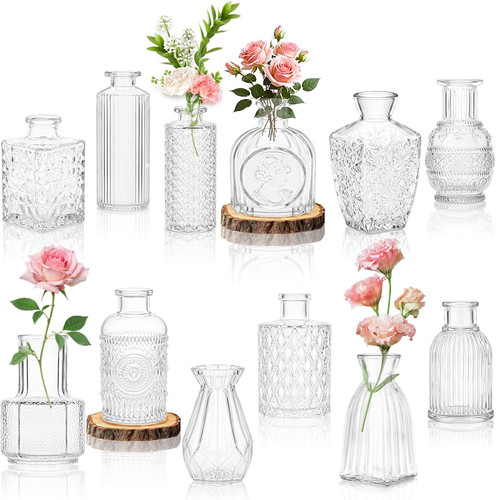 Nuptio glass bud vase - bud,