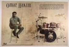Omar Hakim Pearl Drums 1988 2