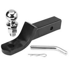 50mm Towbar Tongue Tow Bar Ball Mount Hitch Trailer 4WD Car Caravan Boat 2" Inch